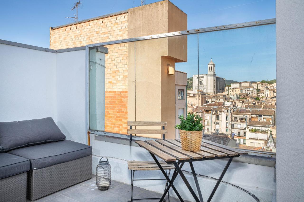 Apartmán Flateli Penthouse Jaume I Girona Exteriér fotografie
